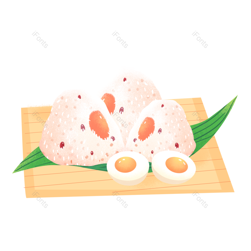 传统美食图片,端午节元素,粽子PNG,免抠素材